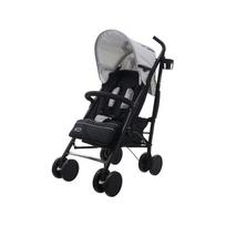 Vežimėlis-skėtukas EUROBABY Eco swiss design 300d, Medium Grey