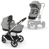 Universalus vežimėlis Cybex Eos Lux 2in1 BLK, Stone Grey