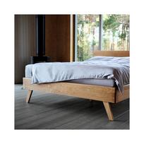 Medvilnės satino patalynės komplektas Maiza 200x220 cm, balta