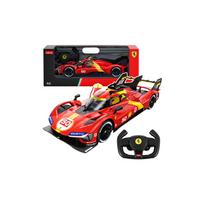 Nuotoliniu būdu valdomas Ferrari 499P, raudonas, „Rastar“, 1:24