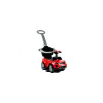 Paspiriamas automobilis su stūmimo rankena 614W, raudonas