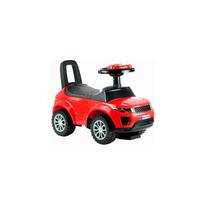 Paspiriamas automobilis 613W su šviesomis ir garsais, raudonas