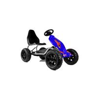 Pedalinis kartingas B012 su pripučiamomis ratomis, mėlynas