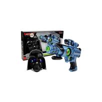 Lazerinis pistoletas ir kosminio kario kaukė – rinkinys