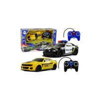 Sportiniai automobiliai R/C, policijos persekiojimas, patrulis, geltona