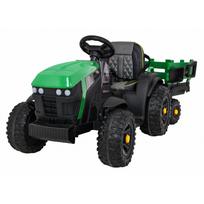 Elektrinis traktorius su priekaba Titanium, Green
