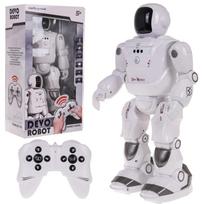Nuotoliniu būdu valdomas robotas MEGA Robot R/C, baltas