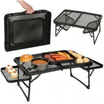 Turistinis sulankstomas kempingo stalas LUARO 87x60x40x27 cm