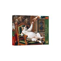 Dėlionė – 500 dalių – „Premium Plus“ – „Pets as Art“: Jo Pūkuotasis Didenybė – „Trefl“ 37627