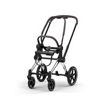 Vežimėlio važiuoklė Cybex Priam 5 Style rėmas su sėdynės rėmu, Chrome Brown