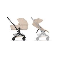 Universalus vežimėlis Cybex COŸA Comfort Matt Black, Cozy Beige