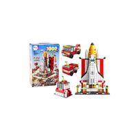 Konstruktorius Kosminė raketa 6-in-1 Kosmosas ir transporto priemonės, 1000 dalių
