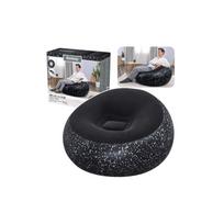Pripučiamas fotelis Inflate A Chair Bestway 75153, juodas