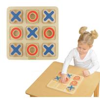 Medinis žaidimas vaikams MASTERKIDZ Tic-Tac-Toe – loginis galvosūkis
