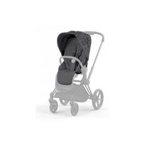 Sėdynės audinys Cybex PRIAM SIMPLY FLOWERS GREY, dark grey