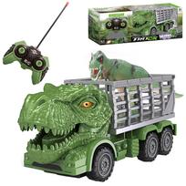 Nuotoliniu būdu valdomas RC automobilis WOOPIE Dinozauras (žalias) + figūrėlė