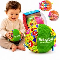 Minkštas sensorinis kamuolys WOOPIE BABY Lady Label + garsas