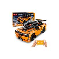 Konstruktorius, nuotoliniu būdu valdomas automobilis, oranžinis, 545 el.