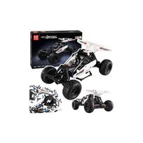 Konstruktorius Auto Terenowe su nuotolinio valdymo pultu RC 4x4 Off Road, 409 dalių