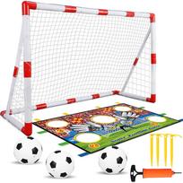 Futbolo rinkinys + treniruočių kilimėlis