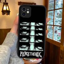 P-Pierce The Veil Band Silicone Case For IPhone 16 15 14 13 12 11 Pro Max Plus X XS MAX Shockproof Matte Cover iphone 13 pro