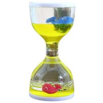 Liquid Motion Timer Decorative Dynamic Cartoon Animals Lovely Satisfying Sensory Oil Drop Timer Home Decoration geltona
