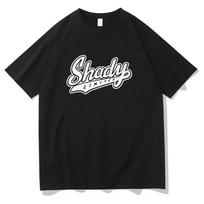 Eminem Shady T-Shirt Rapper Music Gift for Fan T Shirts Men Women Round Neck Short Sleeve Streetwear High Quality Cotton Clot... S įvairiaspalvis