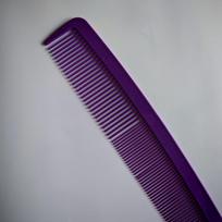 Extra Large Prank Hair Comb for Women Professional Clown Costume Brush Funny Accessories for Parties violetinė