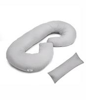 FLUMI nėščiosios ir maitinimo pagalvė TYPE C, Light Grey