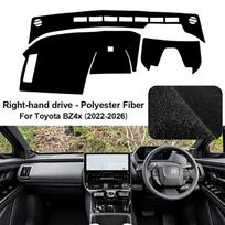 Individualiai pritaikytas prietaisų skydelio dangtelis-kilimėlis Toyota bZ4X 2022-2026 m. Anti-UV Saulės apsauga Neslystantis prietaisų skydelio kilimėlis Interjero apdaila Cover Pad RHD balta