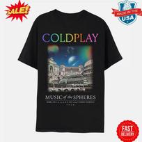 Coldplay Music Of The Spheres In Rome Italy 2024 Event T-Shirt S