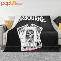 Airbourne Playing Cards Ultra-Soft Blanket Quilt Winter Sofa Cover Bed Covers Size: 75*100cm, Weight: 230 GSM