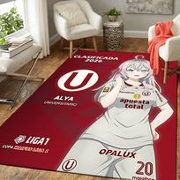 1pc Anime Soccer Player Carpet Rug for Bedroom Living Room Decor Sofa Home Game Area Rug Non-slip Floor Mat. DT7150140 40cm x 60cm