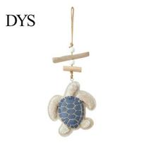 Beach Themed Home Decor Lighted Wooden Sea Turtle Wall Decor, Beachy with Warm LEDs, Decorative Sign Luminous Coastal Nautical Hanging for Balcony Without Light mėlyna