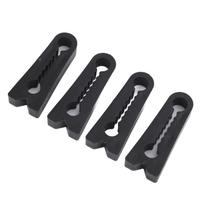 4pcs Car Door Lock Cover Pad Silicone Door Latch Shock Absorber Pad Anti Slip Door Lock Protector Universal for Cars