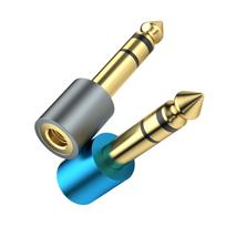 6.35mm to 3.5mm Adapter 6.35mm 1/4inch Male to 3.5mm 1/8inch Female Stereo Adapter for Guitar Amplifier Headphone