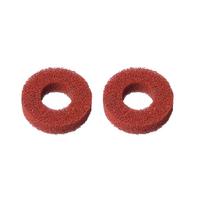 Soft Sponge Rings for Gamepads Increase Precise Reduce Frictions Easy Installation Suitable Many Controller Models raudona