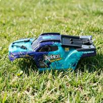1:18 RC Car Body Shell Easy to Replace Blue Material Vehicle Part for Hobbyists,