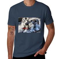 41312 Raises Steam 1 Hdr Tshirt Lightweight Basic Short Sleeve Shirt S