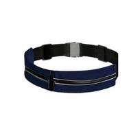 Waterproof Running Belt Fanny Pack Close Fitting Mobile Phone Bag Sports Waist Bag  Traveling tamsiai mėlyna spalva