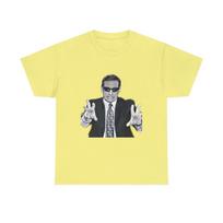 Blind Guy Mcsqueezy Michael Scott Office Graphic Print Unisex Heavy Cotton Tee Unisex T-Shirt L