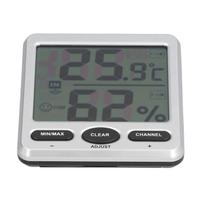 Wireless Thermometer Hygrometer Digital Temperature Humidity Monitor for Indoor Outdoor Baby Room(TSWS07C1 ) ABS