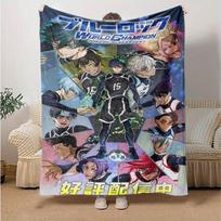 1pc World Champion Volleyball Stars Flannel Blanket Soft Warm Throw Blanket for Bedroom Living Room Bed Travel Camping Picnic Gift. MT7160180 75cm x 90cm