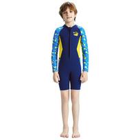 DIVESAIL Kids 2.5mm Full Wetsuit Snorkeling Diving Surfing Swimming Boys Thermal Neoprene Dive Suit Small