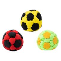 Crochet Weighted Footbags for Outdoor Fun and Exercise - Adult Sandbag for and Games, Design, Perfect for Family and One Size