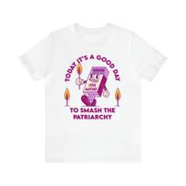 Today it's a good day to smash the patriarchy, lgbtq shirt, pride shirt, queer pride shirt, mystic pride shirt, shirt, pride S