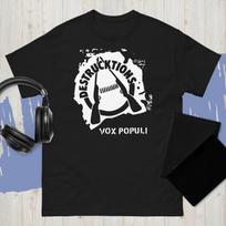Destrucktions Vox Populi 1983 Album Cover Black S-2 Shirt Usa Size S-XXXL S