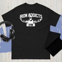 New Iron Addicts Gym Ct Fletcher Mike Rashid New Unisex Usa Size T-Shirt L