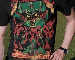 Vintage Anime, Tengen Toppa Gurren Lagann Super Galaxy Drill Fighter Mech Robot Manga Lover Gift Anime fan Merch XL