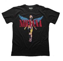 Nirvana T Shirt Angelic In Utero Kurt Cobain Licensed Tee XL